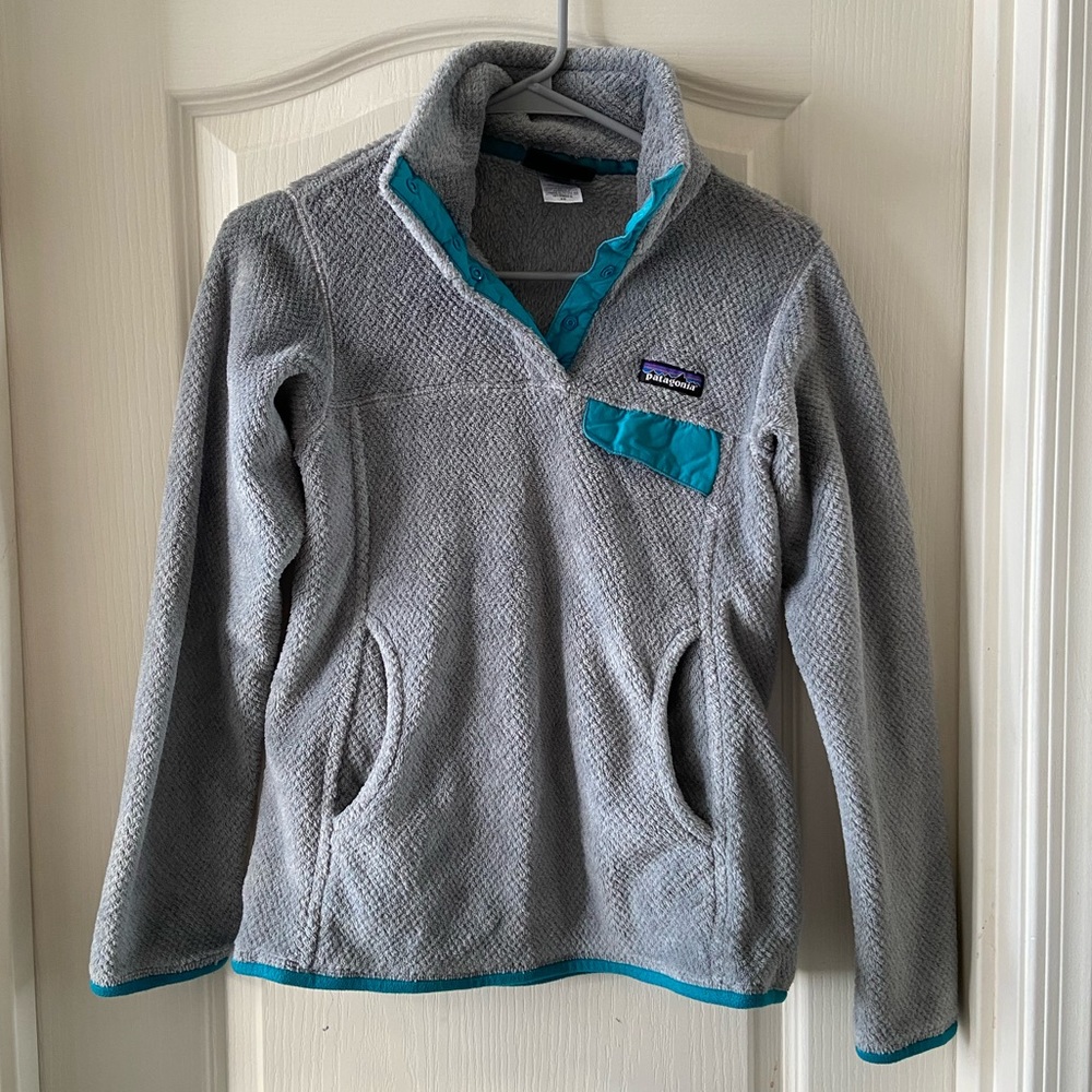 Patagonia Re-tool 1/4 fleece pull over